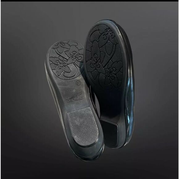 Dansko Women's Olivia Black Leather Loafer Size 37 US 6.5 7 - Picture 7 of 8